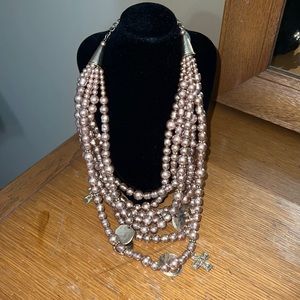 Layered Beaded Necklace